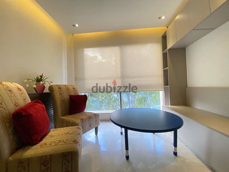 A furnished modern apartment in Ain saade with greenery views. 14