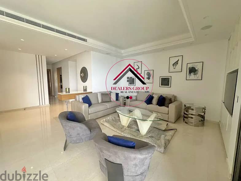 Waterfront City Dbayeh ! Fully Upgraded Marina View Apartment for sale 0