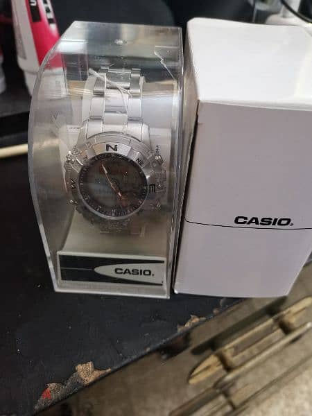 full stainless steel Casio hunting timer 1
