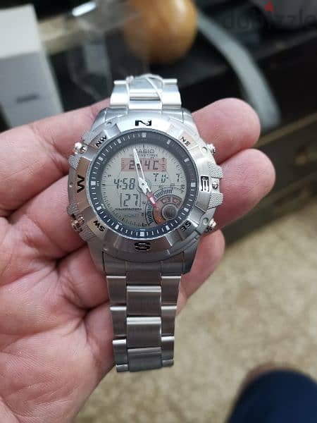 full stainless steel Casio hunting timer 3