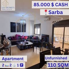 apartment for sale located in sarba شقة للبيع في محلة صربا