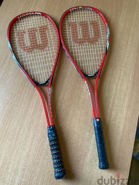 original Wilson squash rackets 0