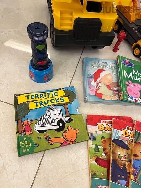 like new! books and toys 1