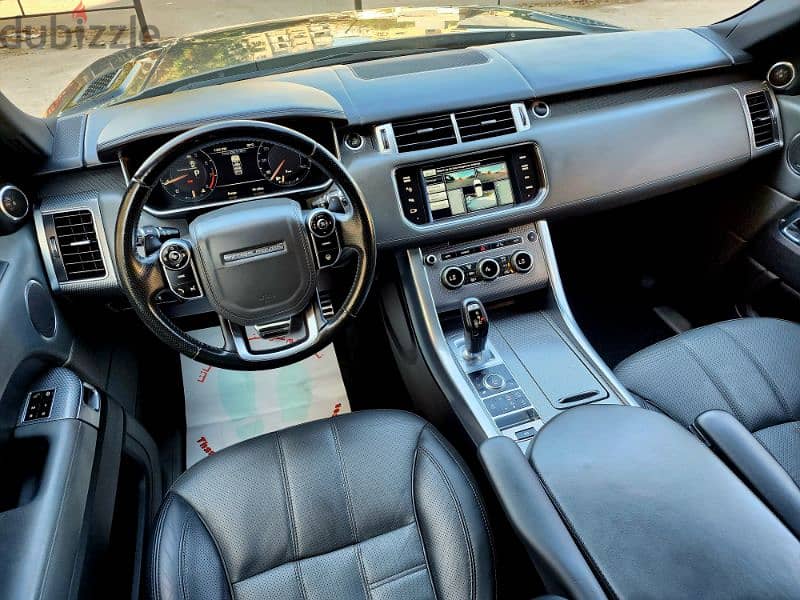 Range Rover Sport AUTOBIOGRAPHY V8 4WD 2015 FULL 67000 MILES شبه جديد 15