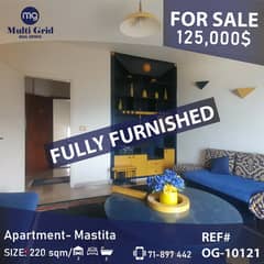 Apartment for Sale in Mastita, OG-10121, شقة مفروشة للبيع في مستيتا 0