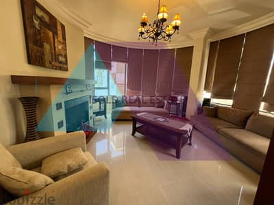 Decorated&Furnished 215m2 apartment+ open view for sale in Sahel Aalma