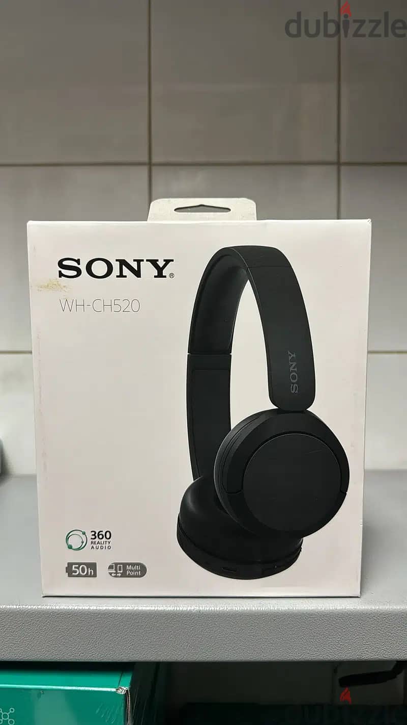 Sony WH-CH520 headphone black 1