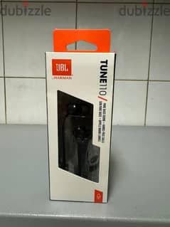 Jbl tune 110 earphones 3.5mm black amazing & new price