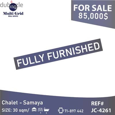 JC-4261 / Chalet for Sale in Kaslik, شاليه مفروش للبيع في كسليك