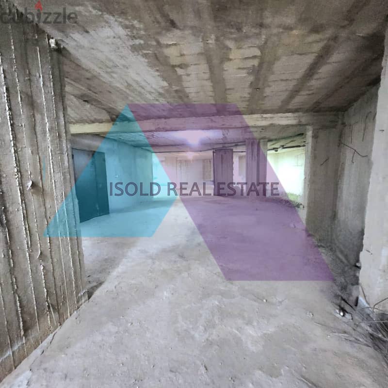 A 300 m2 warehouse for sale in Zikrit - مستودع للبيع في زكريت 1