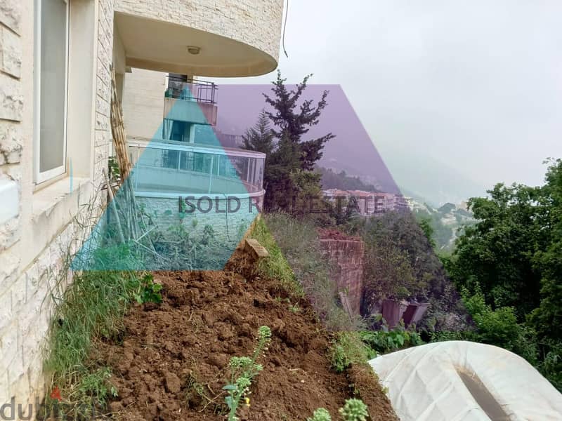 192 m2 GF apartment+small garden +sea/mountain view for sale in Ghazir 1