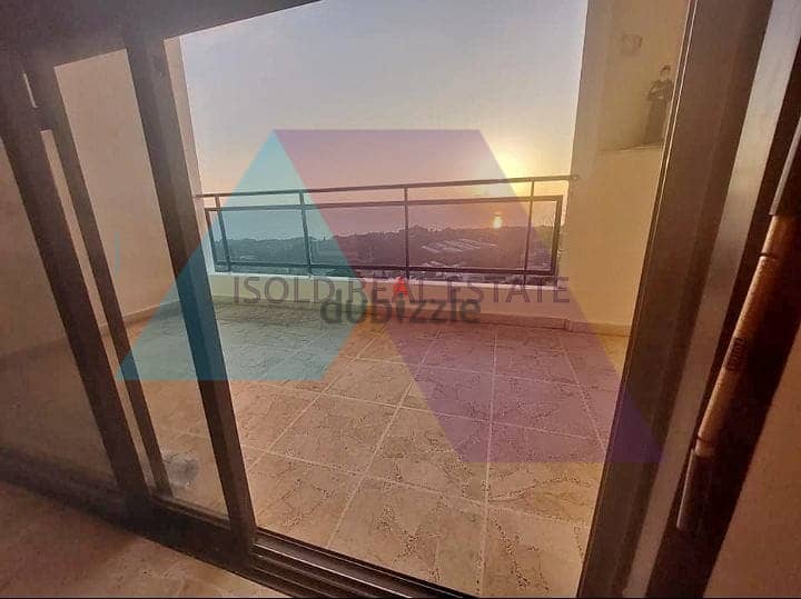 A 110 m2 Spacious apartment having an open sea view for sale in Edde 1