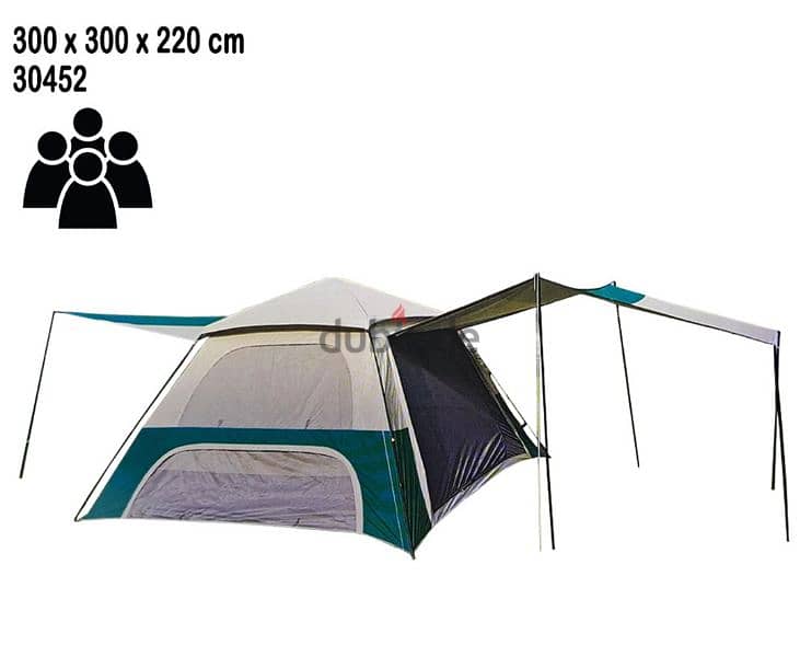 Sky Curtain Square Camping Tent 300*300*220 cm 0