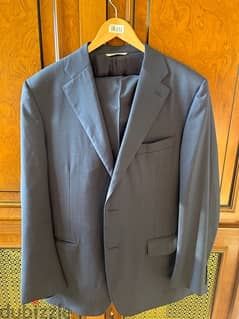 canali suit with pants size italian 56