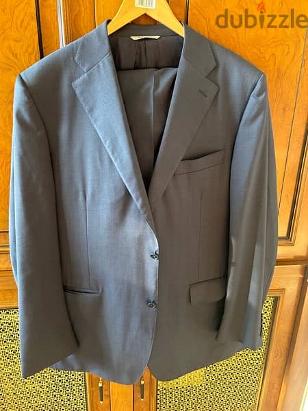 canali suit with pants size italian 56 1