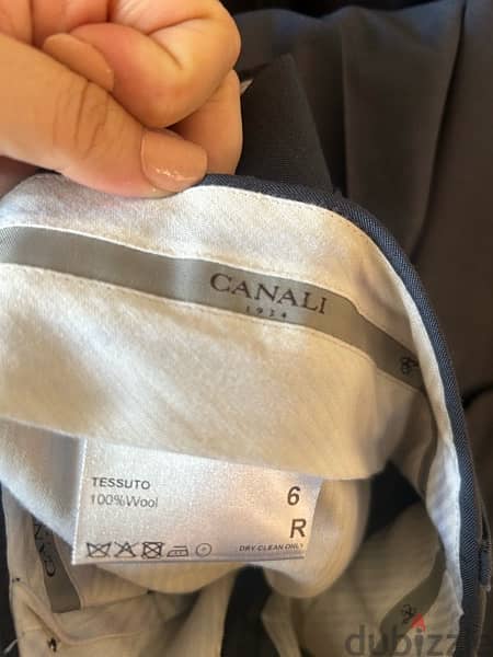 canali suit with pants size italian 56 6