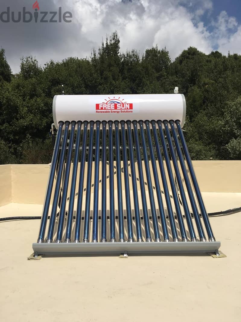 OFFER Solar Water Heater 20 tubes 220 L 2