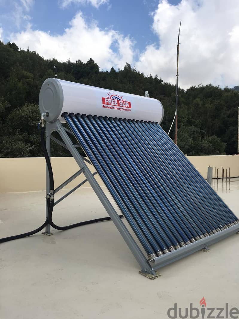 OFFER Solar Water Heater 20 tubes 220 L 3