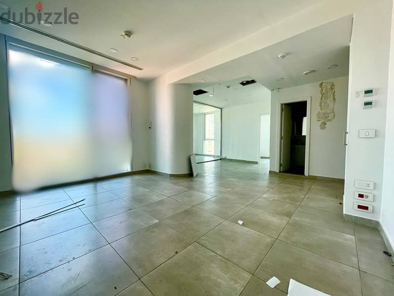 JH24-3405 Office 120m for rent in Achrafieh, $ 1,500 cash 3