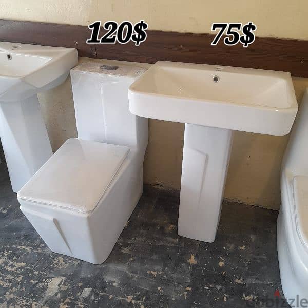 bathroom toilet seats كرسي حمام قطعة وحدة  TOYO 14
