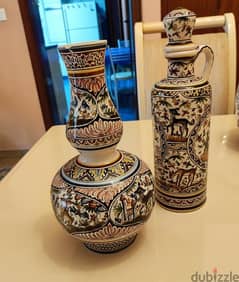 Rare original set of Portugese ceramic. (Revised Price)