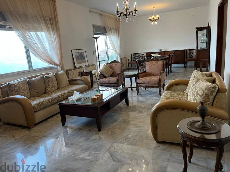 Fully furnished - Spacious apartment - Prime Location - Beit Mery 2