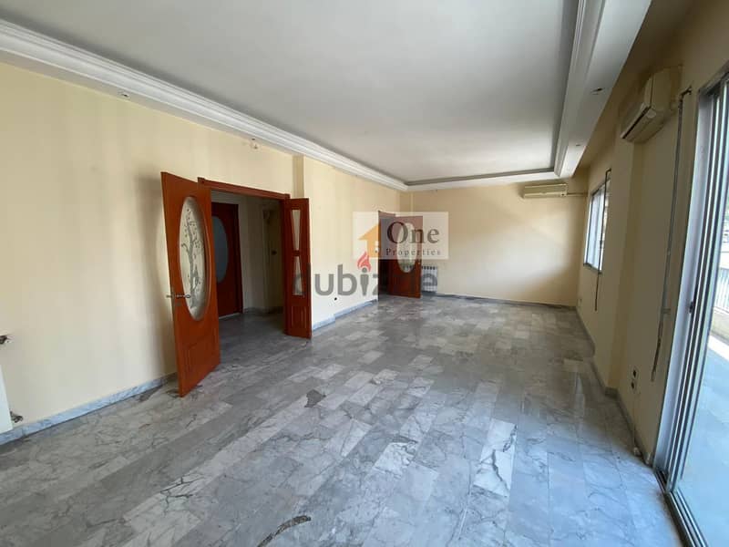 SEMI-FURNISHED Apartment for RENT,in SARBA/KESEROUAN with a mountain & 5