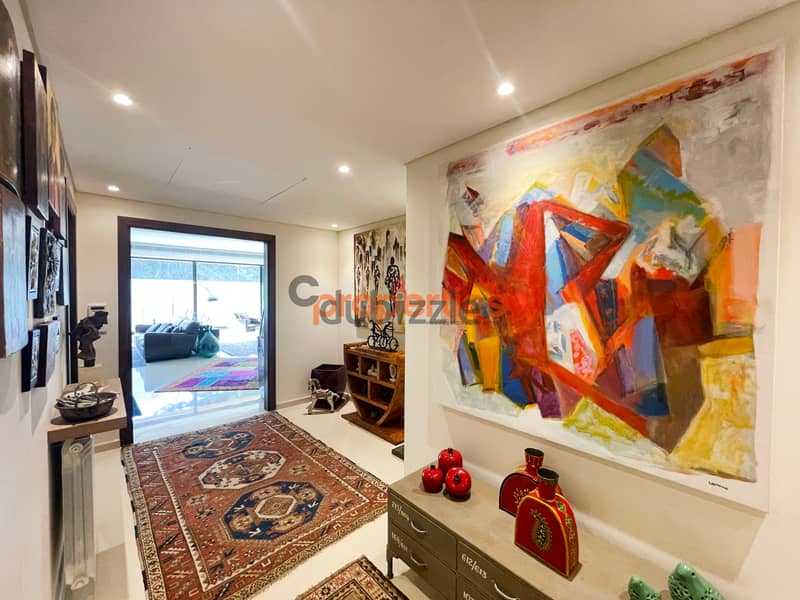 Furnished apartment for sale in Rabieh شقة مفروشة للبيع CPFS560 13