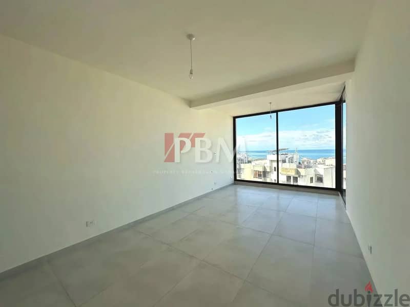 Charming Apartment For Sale In Jal El Dib | Sea View | 111 SQM | 0