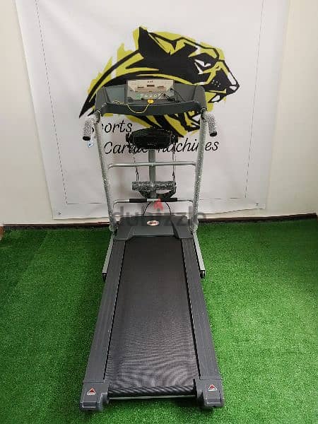 treadmill sports magic 2hp motor power, vibration message, aux, usp 1