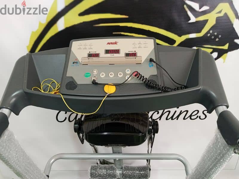 treadmill sports magic 2hp motor power, vibration message, aux, usp 4