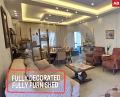 fully furnished apartment in Mastita/مستيتا REF#AB105574