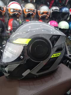 helmet Ls2 scope modular duel visor weight 1750 size xxL 0