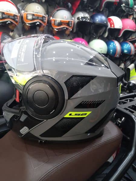 helmet Ls2 scope modular duel visor weight 1750 size xxL 3
