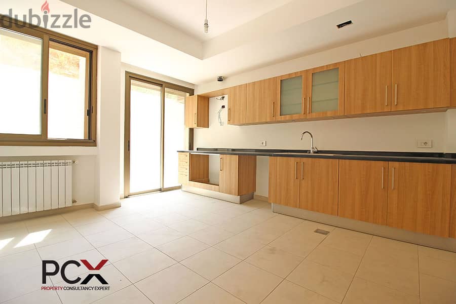 Apartment For Rent In Baabda I With Terrace I Mountain View ICalm Area 4