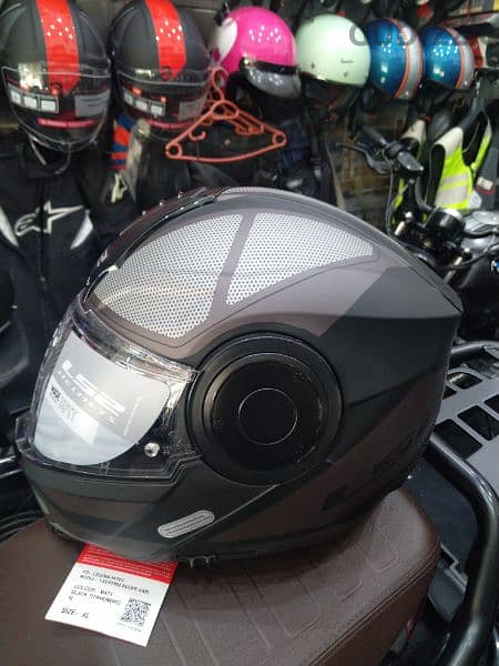 helmet Ls2 Scope modular duel visor weight 1750 size xL 2