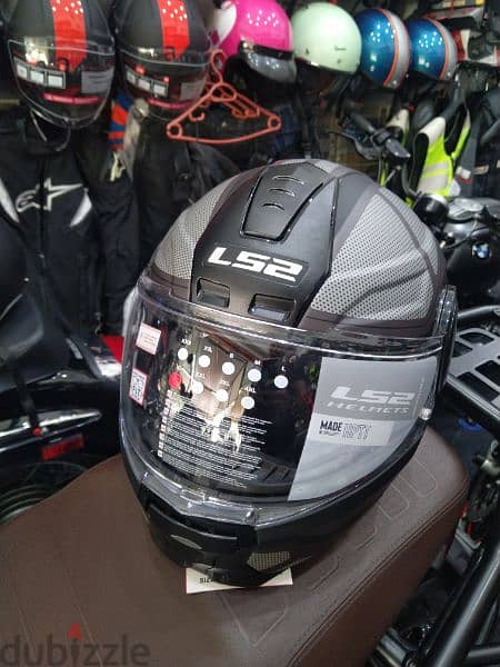 helmet Ls2 Scope modular duel visor weight 1750 size xL 7