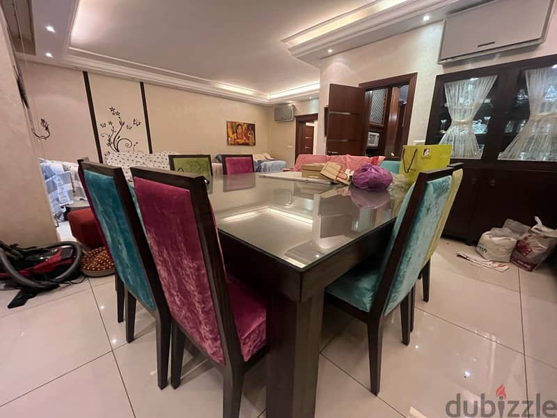 FULLY FURNISHED IN BIR HASSAN PRIME (250SQ) 3 BEDROOMS , (BH-132) 4