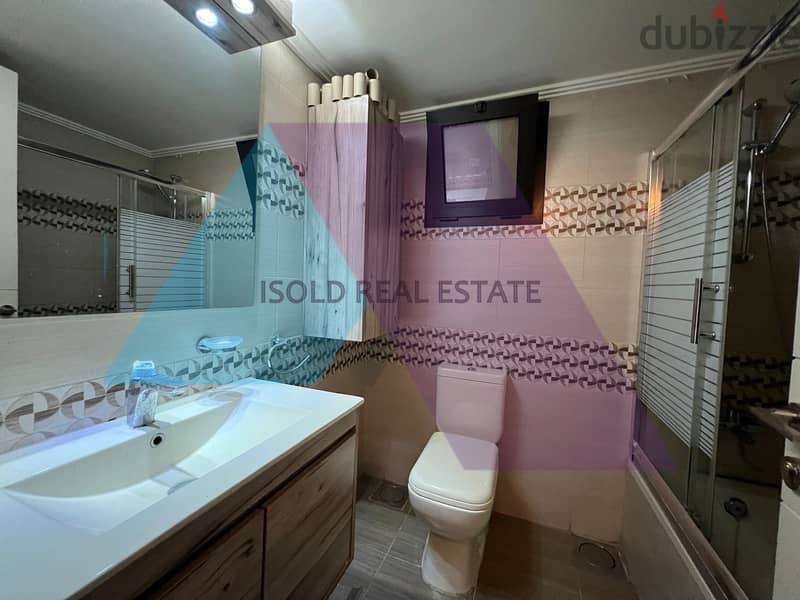 Fully decorated 117m2 apartment +45 m2 terrace for sale in Halat/Jbeil 12