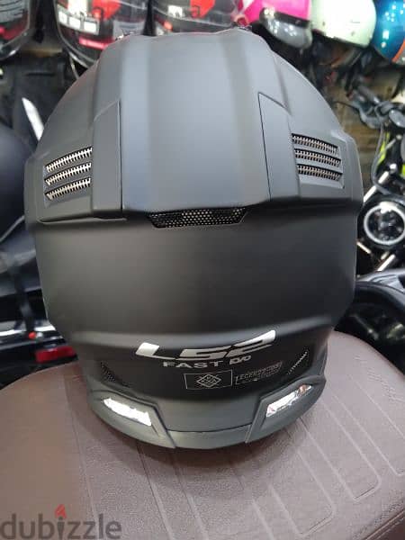 helmet Ls2 Fast evo size xL weight 1280 color matt black 1