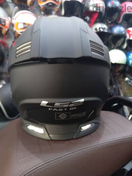 helmet Ls2 Fast evo size xL weight 1280 color matt black 3