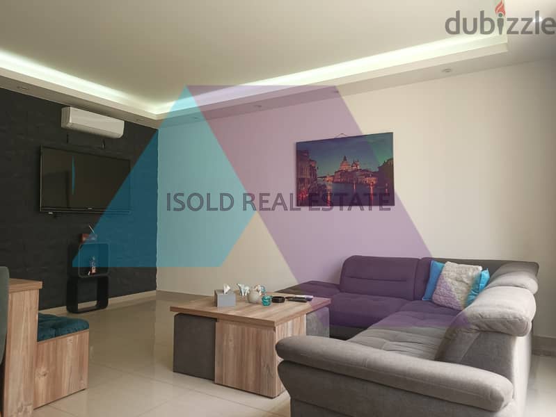 A furnished 100 m2 apartment with a shared garden for sale in Dikwaneh 4