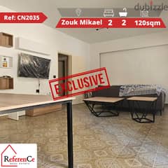 EXCLUSIVE Furnished apartment in Zouk Mikael شقة مفروشة في زوق مكايل