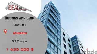 Building with Land for sale in Achrafieh 327 sqm ref#kj94097