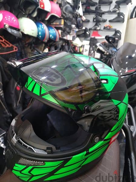 helmet HJC RPHA10-plus Jorge Lorenzo Green Mamba weight 1300 (used) 5