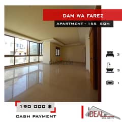 Apartment for sale in Dam wa Farez 185 sqm ref#rk676
