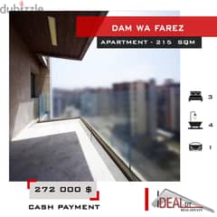Furnished Apartment for sale in Tripoli Dam wa Farez 215 sqm ref#rk673