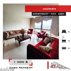 Fully Furnished Apartment for rent in Hazmieh 220 sqm ref/#aea16052