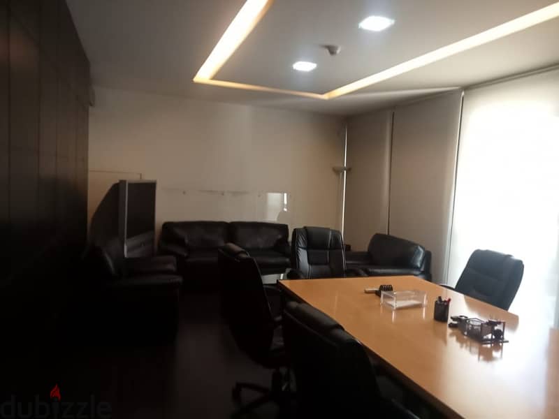 150 Sqm | Decorated & Furnished Office For Rent In Achrafieh , Sassine 5