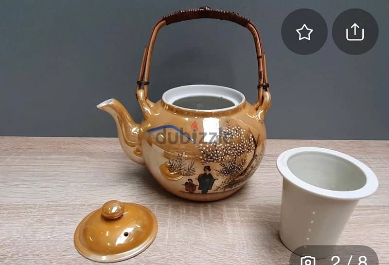 طقم شاي صيني ياباني 25pcs maruku china(made in japon) 4